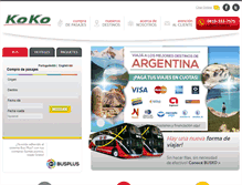 Tablet Screenshot of empresakoko.com.ar